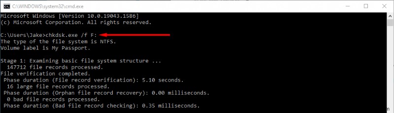 Khôi phục lịch sử tệp Windows:Các bước nhanh để kết nối lại ổ đĩa bị ngắt kết nối 