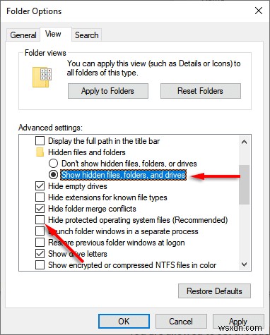 Khôi phục lịch sử tệp Windows:Các bước nhanh để kết nối lại ổ đĩa bị ngắt kết nối 