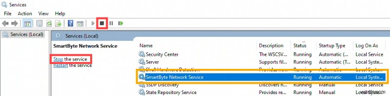 SmartByte Telemetry:Xác định, gỡ cài đặt và tăng tốc độ Wi‑Fi của Dell 