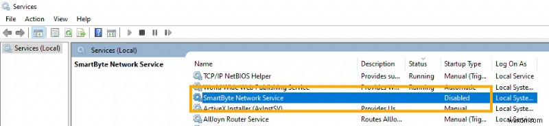 SmartByte Telemetry:Xác định, gỡ cài đặt và tăng tốc độ Wi‑Fi của Dell 