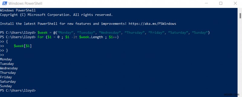 Làm chủ PowerShell cho vòng lặp:Thực hiện các lệnh lặp đi lặp lại một cách dễ dàng 