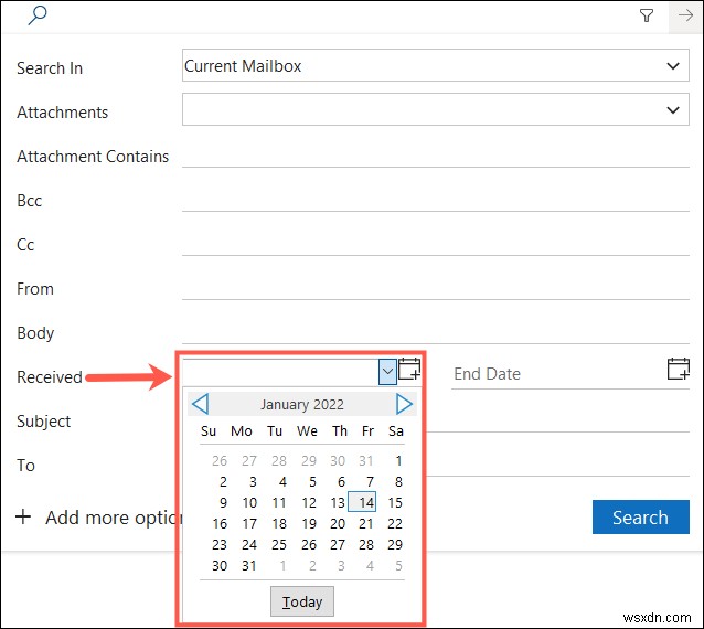 Tìm nhanh email của tuần trước trong Outlook:Hướng dẫn tìm kiếm ngày theo từng bước 