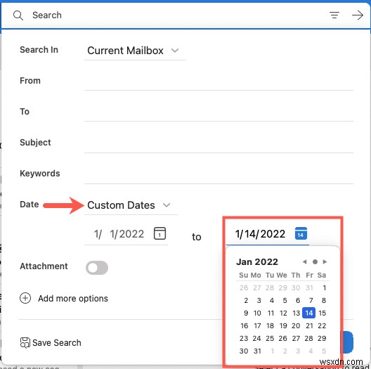 Tìm nhanh email của tuần trước trong Outlook:Hướng dẫn tìm kiếm ngày theo từng bước 