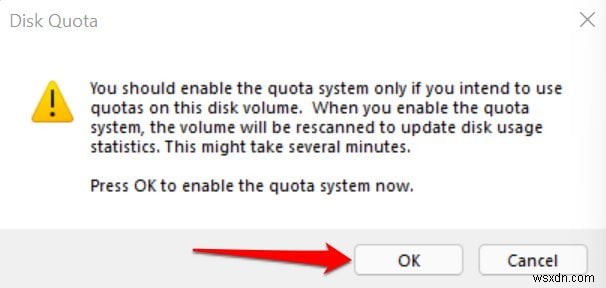 Hạn ngạch đĩa chính trong Windows 11:Hướng dẫn từng bước 