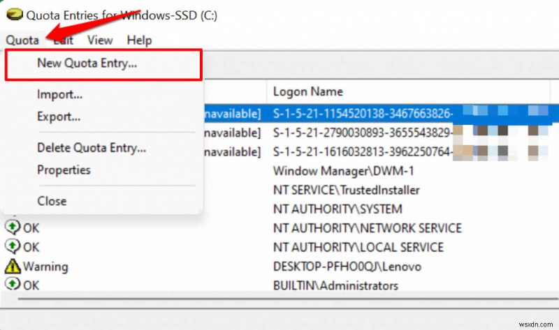 Hạn ngạch đĩa chính trong Windows 11:Hướng dẫn từng bước 