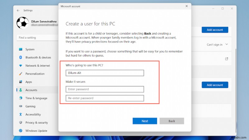Hướng dẫn từng bước:Xóa tài khoản Microsoft của bạn khỏi Windows 11 một cách an toàn 