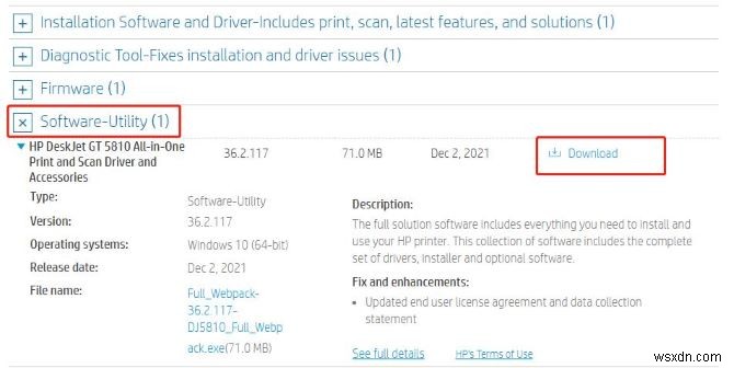 Cách tải xuống và cài đặt trình điều khiển máy in HP 5810 trên Windows 10/11 – 3 phương pháp dễ dàng 