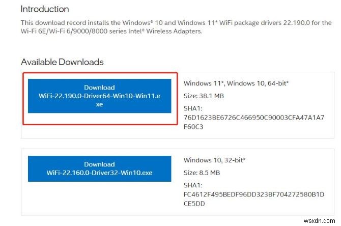 Cập nhật trình điều khiển Intel Wireless AC 9560 cho Windows 10/11 – 2023 Hướng dẫn &Tải xuống 