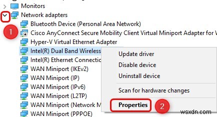 Giải quyết sự cố bộ điều hợp Intel Wi‑Fi 6 AX201 trên Windows 11/10/8/7 trong 7 bước đơn giản 