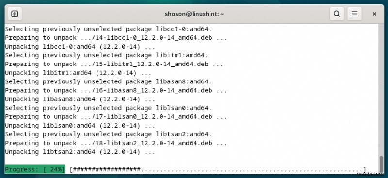 Hướng dẫn từng bước:Cài đặt Trình biên dịch GCC C/C++ trên Debian 12 