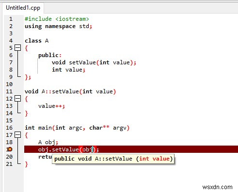 Giải quyết lỗi biên dịch  Không có chức năng khớp cho cuộc gọi  C++ 