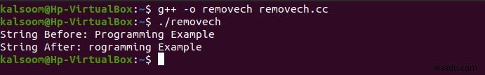 Tách ký tự đầu tiên khỏi chuỗi một cách hiệu quả trong C++ 