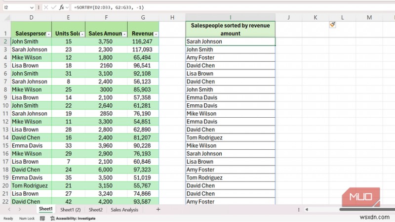 Cách các hàm mảng động của Excel đơn giản hóa quy trình làm việc của tôi—Một bước đột phá về năng suất 