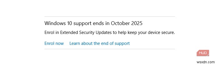 Mở rộng hỗ trợ Windows 10 cho đến năm 2026 với bản sửa lỗi dễ dàng này 