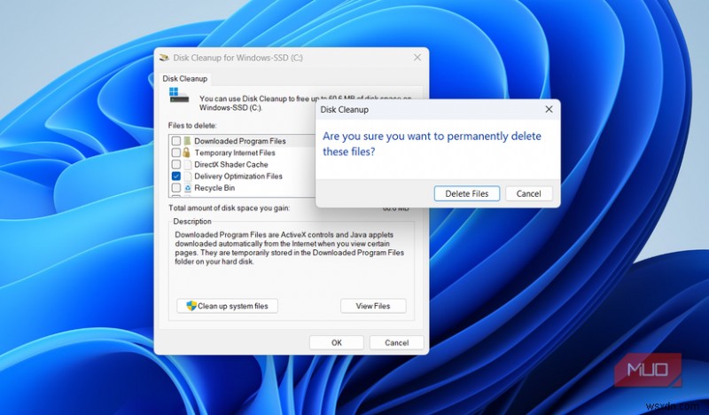 Cách ngăn Windows lưu trữ và chia sẻ tệp cập nhật với người dùng khác 