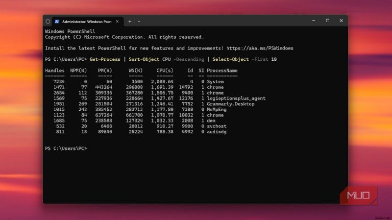 6 lệnh thiết yếu của Windows Terminal giúp tiết kiệm hàng giờ 