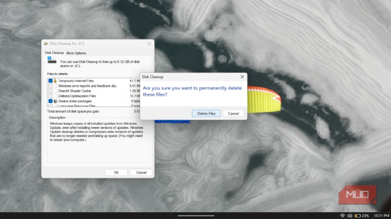 Khám phá nút dọn dẹp ổ đĩa Windows ẩn giúp loại bỏ hàng gigabyte rác 