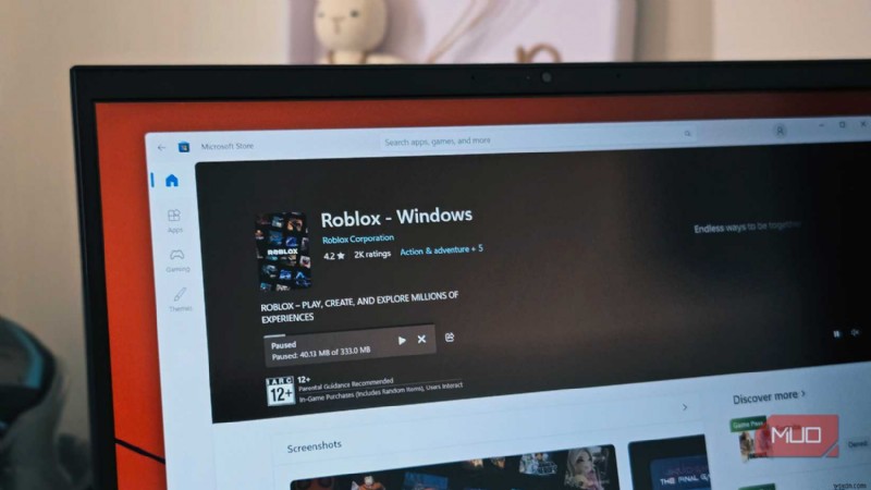 Lệnh khôi phục ngay lập tức các bản tải xuống Microsoft Store không thành công 