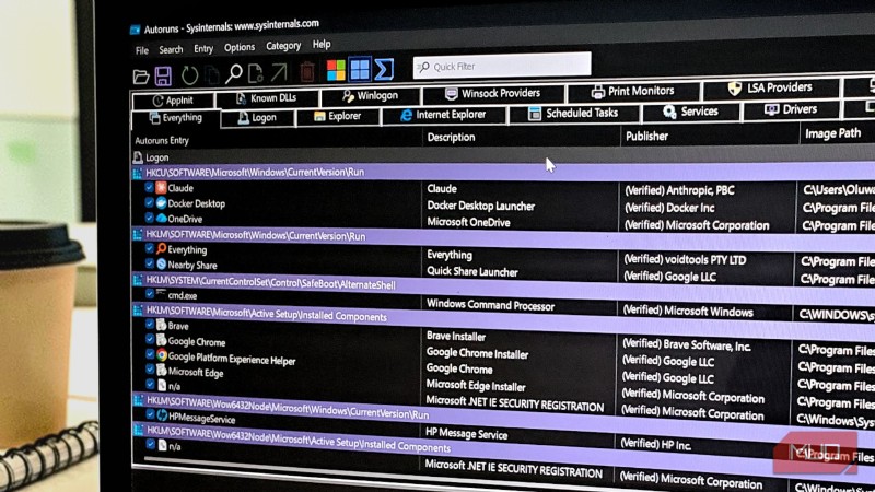 Trình quản lý tác vụ Windows bỏ lỡ một số ứng dụng khởi động - Khám phá vị trí thực 