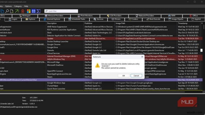 Trình quản lý tác vụ Windows bỏ lỡ một số ứng dụng khởi động - Khám phá vị trí thực 