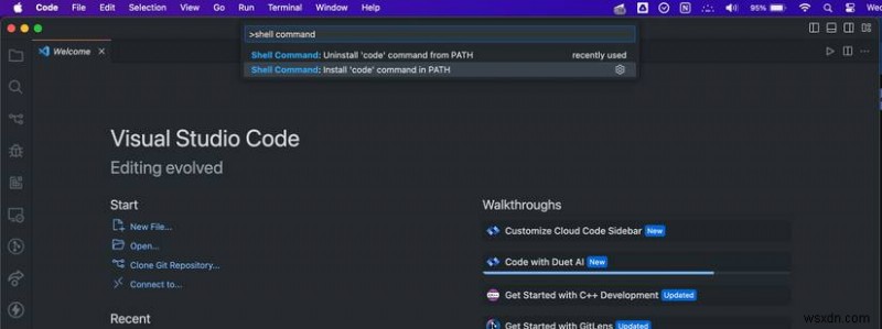 Sửa lỗi  zsh:command not Found:code  trong macOS Terminal – Hướng dẫn nhanh 