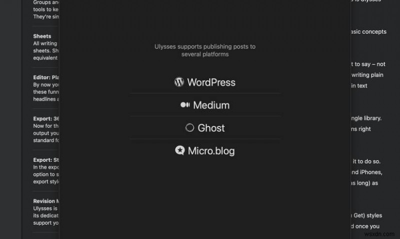 Khám phá lý do tại sao Ulysses là ứng dụng viết hàng đầu cho macOS 