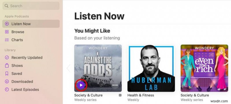 Làm chủ ứng dụng Podcast trên macOS:Hướng dẫn từng bước cho người mới bắt đầu 