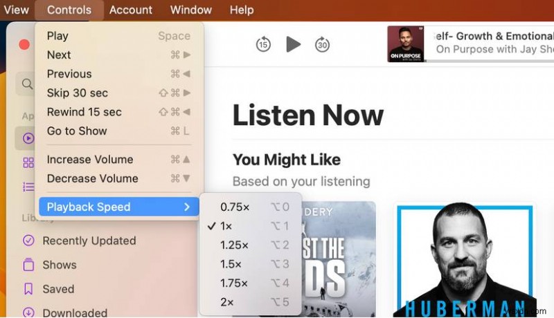 Làm chủ ứng dụng Podcast trên macOS:Hướng dẫn từng bước cho người mới bắt đầu 