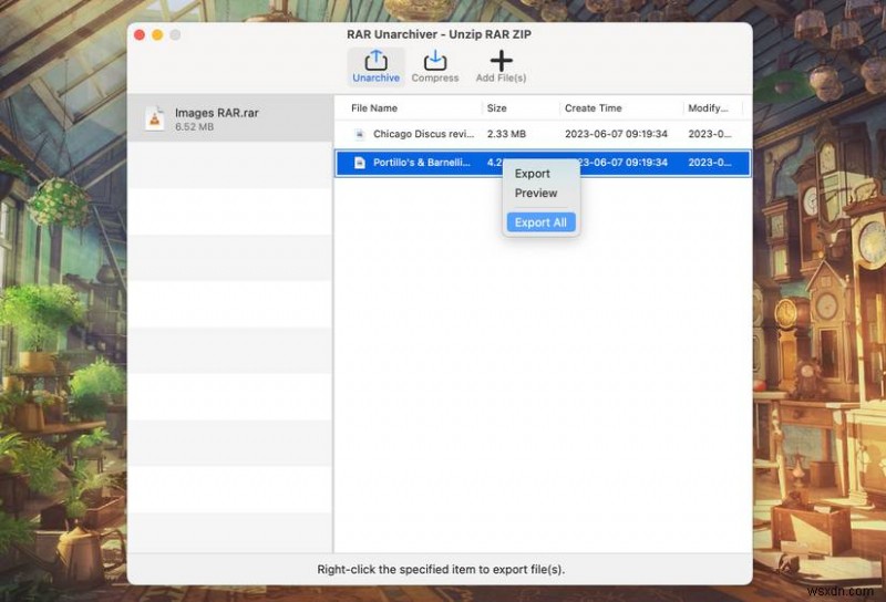 Mở và giải nén tệp RAR trên macOS – Hướng dẫn từng bước 