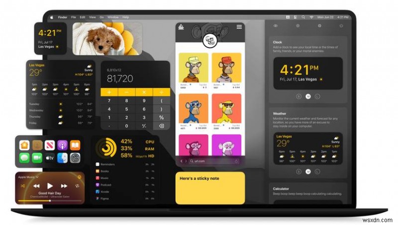 Thêm Widget vào màn hình Mac của bạn bằng WidgetWall – Hướng dẫn từng bước 