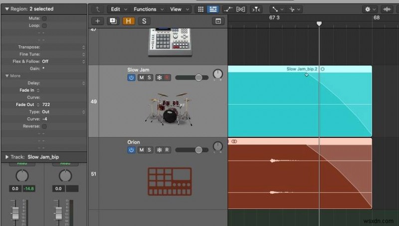 Âm thanh mượt mà mờ dần trong Logic Pro:Hướng dẫn nhanh, cấp độ chuyên nghiệp 