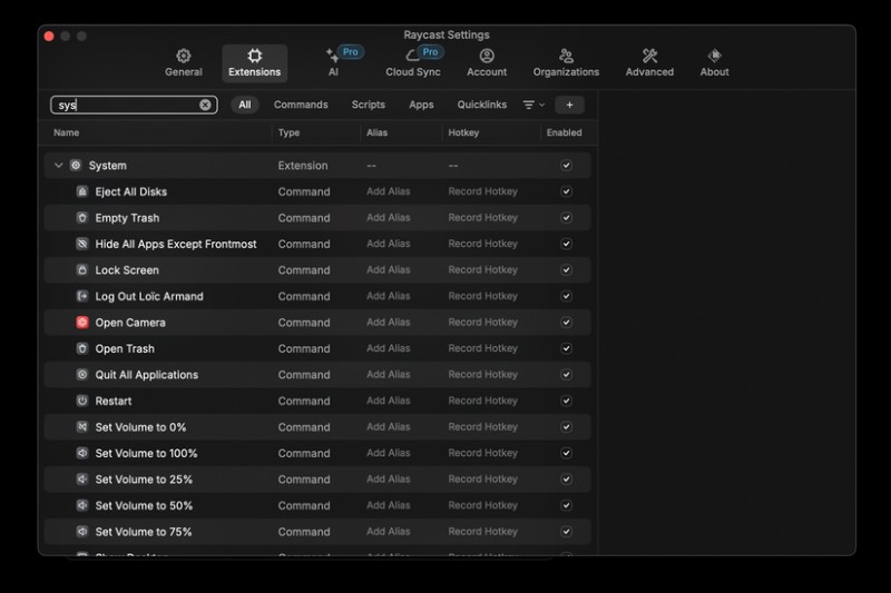 Raycast:Ứng dụng Mac thiết yếu để tăng năng suất 