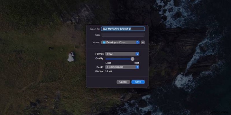 Chuyển đổi hình ảnh RAW sang JPEG trên macOS:Hướng dẫn từng bước 