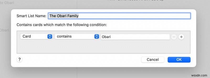 Danh sách thông minh chính:Quản lý liên hệ hiệu quả trên macOS 