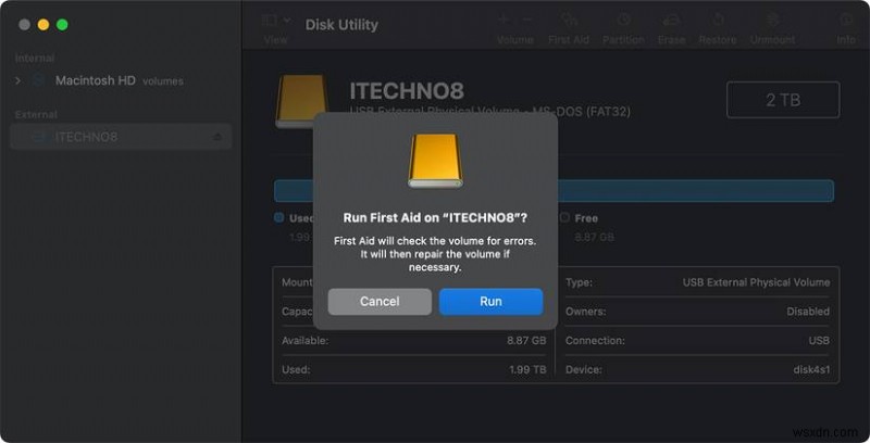 Tiện ích đĩa macOS chính:Nó là gì và cách sử dụng nó để quản lý đĩa 