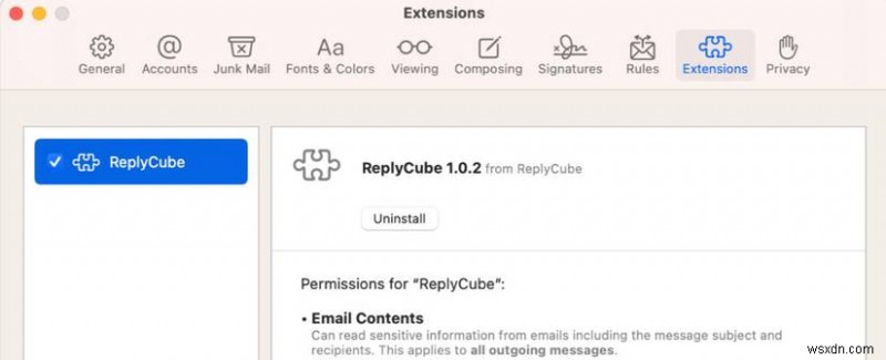 Giải thích về tiện ích mở rộng Apple Mail:Tính năng, lợi ích và cách sử dụng chúng 