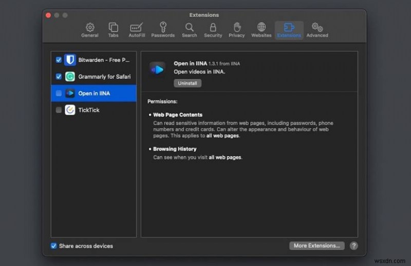 Cách giảm mức sử dụng bộ nhớ của Safari trên máy Mac của bạn:6 cách khắc phục hiệu quả 