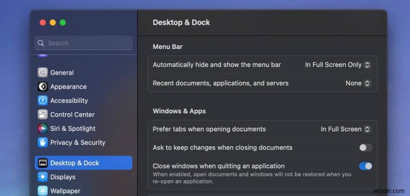 Tự động đóng Windows khi bạn thoát ứng dụng trên máy Mac – Hướng dẫn từng bước 
