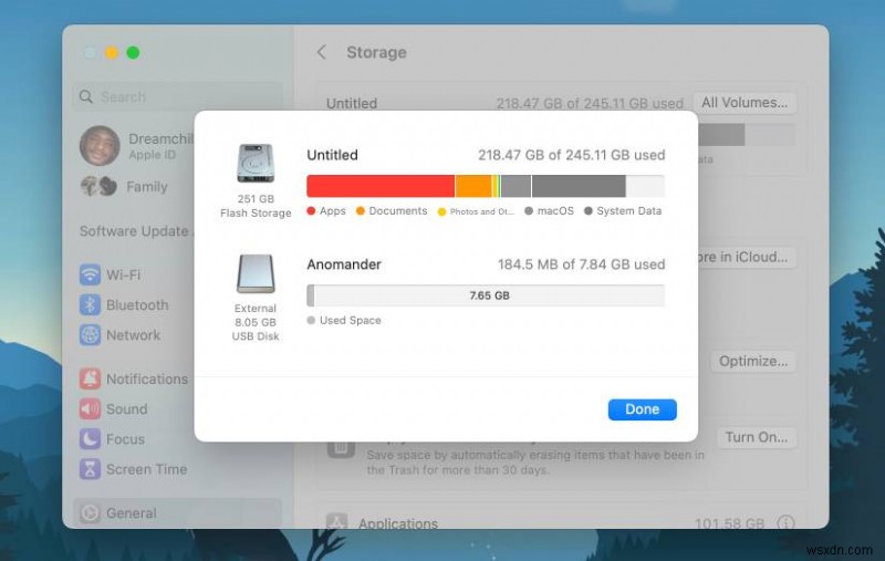 Kiểm tra dung lượng trống của máy Mac:6 phương pháp đơn giản 