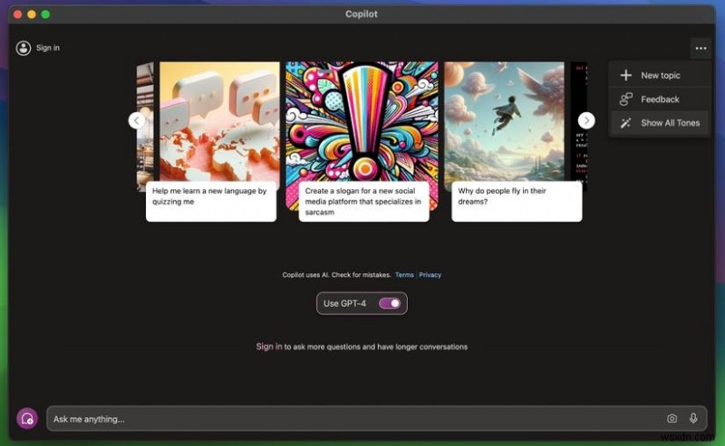 Hướng dẫn từng bước:Cài đặt và sử dụng Microsoft Copilot trên macOS 