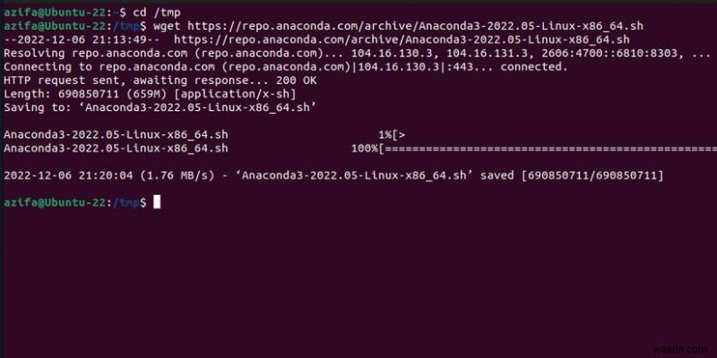 Hướng dẫn từng bước:Cài đặt và định cấu hình Anaconda trên Ubuntu 