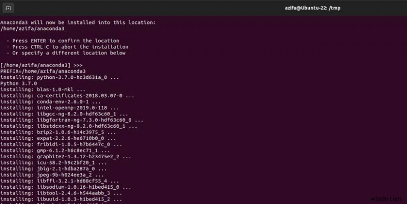 Hướng dẫn từng bước:Cài đặt và định cấu hình Anaconda trên Ubuntu 