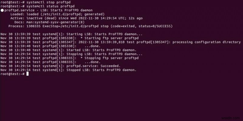 Cài đặt và định cấu hình ProFTPD an toàn với TLS trên Ubuntu 