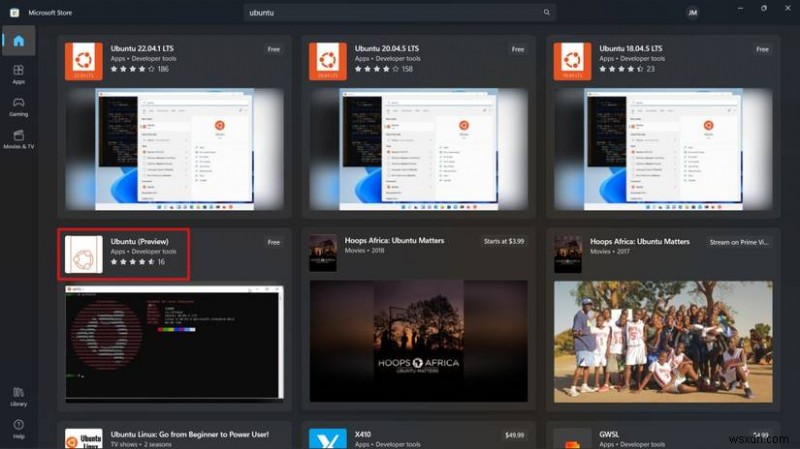 Chạy Ubuntu Daily Builds trên Windows bằng Ubuntu Preview cho WSL 