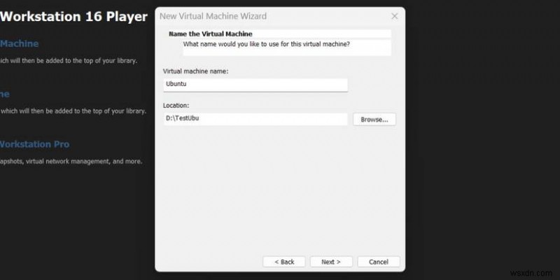 Hướng dẫn từng bước để cài đặt Ubuntu trên VMware Workstation 
