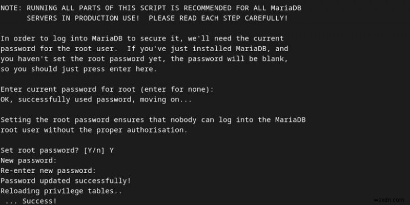 Cài đặt và định cấu hình MariaDB trên Ubuntu 22.04:Hướng dẫn từng bước 