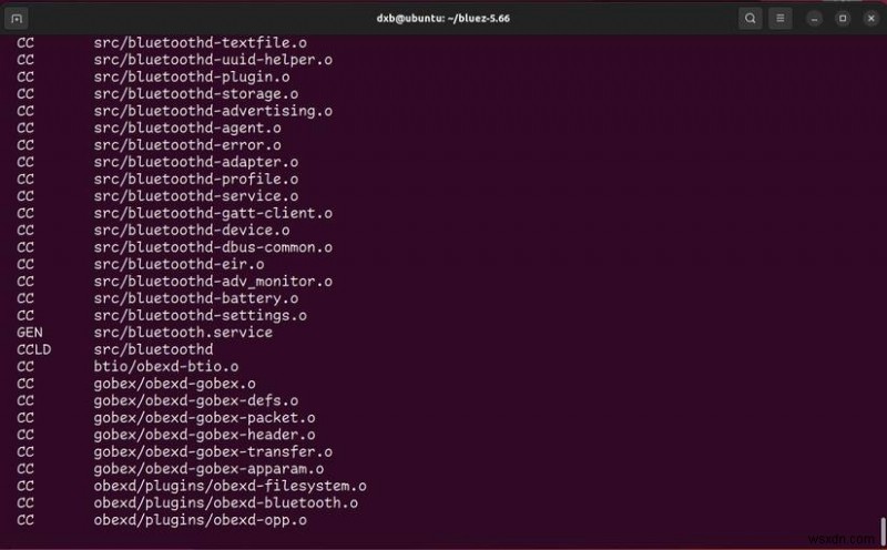 Hướng dẫn từng bước:Cài đặt BlueZ mới nhất trên Ubuntu 