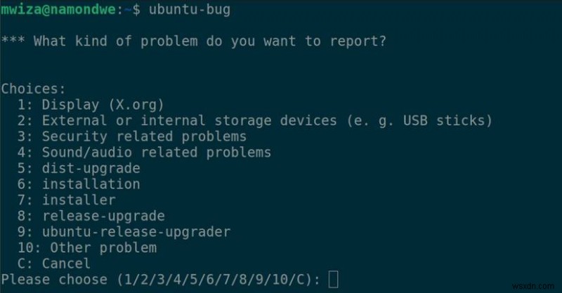 Hướng dẫn từng bước để báo cáo lỗi trong Ubuntu 