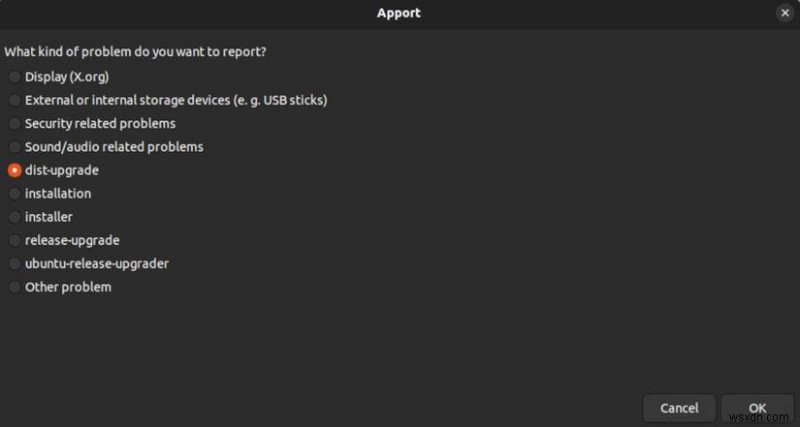 Hướng dẫn từng bước để báo cáo lỗi trong Ubuntu 