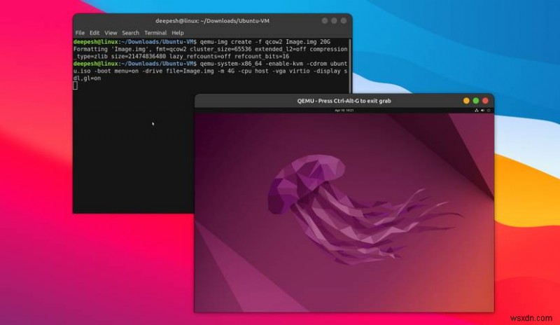 Hướng dẫn từng bước:Cài đặt máy ảo Ubuntu bằng QEMU 